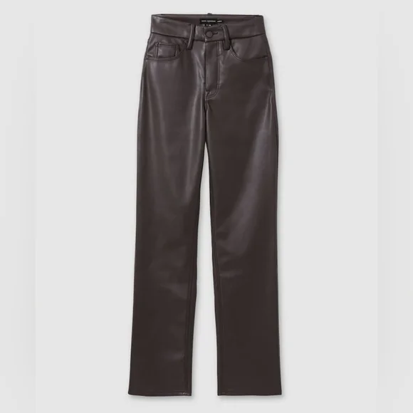 Good American Good Icon Better Than Leather Pants - Picture 4 of 16